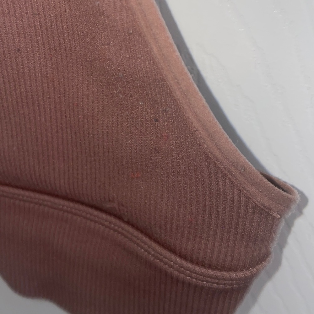 A&F Ribbed Triangle Bralette - Picture 2 of 4